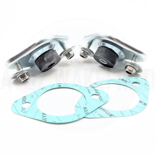 FOR BMW M3 E46 (2001-2006) REAR AXLE HEAVY DUTY TOP STRUT MOUNTING MOUNTS PAIR