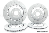 FOR AUDI RS5 B8/B8.5 2010-2016 DRILLED FRONT REAR BRAKE DISCS 365mm 330mm