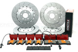 FOR AUDI R8 4.2 FSI 5.2 FSI 2007-2021 FRONT REAR BRAKE DISCS PADS 365mm 356mm