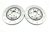 FOR AUDI RS5 B8/B8.5 2010-2016 DRILLED FRONT REAR BRAKE DISCS 365mm 330mm