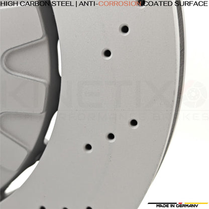 FOR AUDI Q7 Q8 SQ7 SQ8 E-TRON FRONT REAR BRAKE DISCS CERAMIC PADS 400mm 350mm