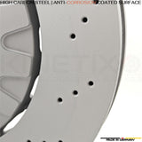 FOR AUDI Q7 Q8 SQ7 SQ8 E-TRON CROSS DRILLED FRONT REAR BRAKE DISCS 400mm 350mm