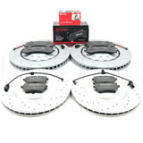 FOR AUDI Q7 Q8 SQ7 SQ8 E-TRON FRONT REAR BRAKE DISCS BREMBO PADS 400mm 350mm