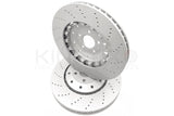 FOR AUDI RS6 C7 (2013-2018) FRONT REAR BRAKE DISCS BREMBO PADS 390mm 356mm