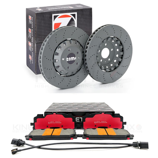 FOR AUDI A4 A5 A6 A7 A8 Q5 Q7 Q8 S4 S5 S6 S7 S8 FRONT BRAKE DISCS PADS 375mm