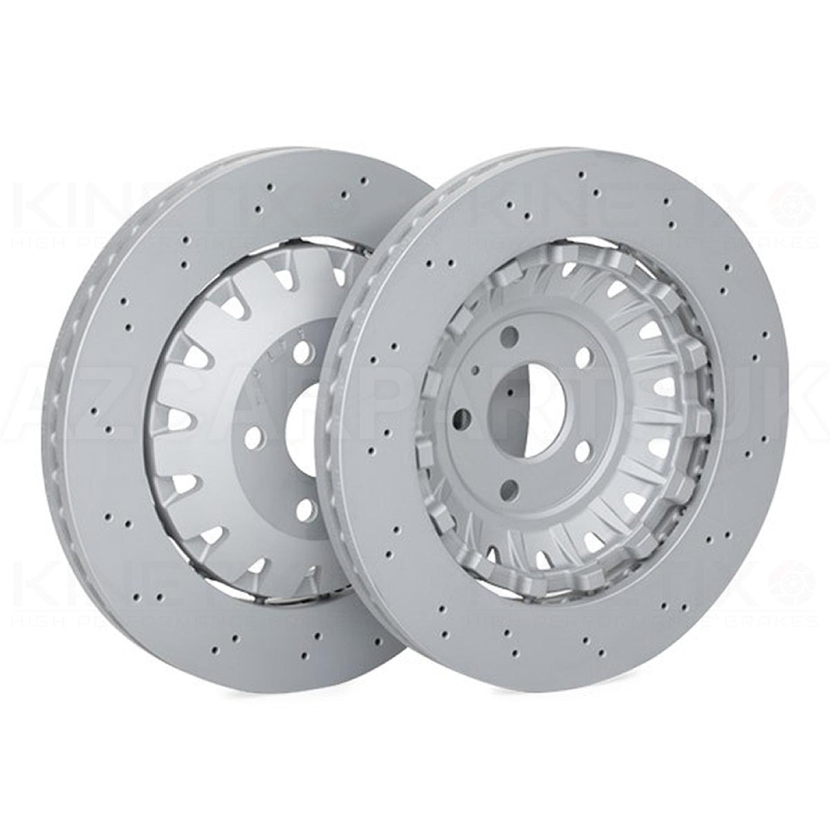 FOR AUDI RSQ3 RS Q3 (2013-2018) MK1 FRONT BRAKE DISCS 8U0615301A 8U0615301B PAIR
