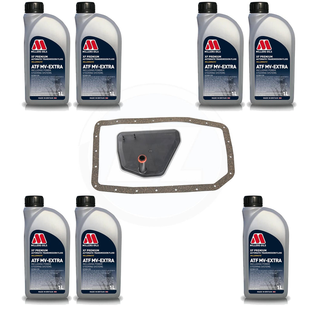 FOR BMW 745d E65 E66 E67 AUTOMATIC TRANSMISSION GEARBOX PAN FILTER 7L OIL 6HP26