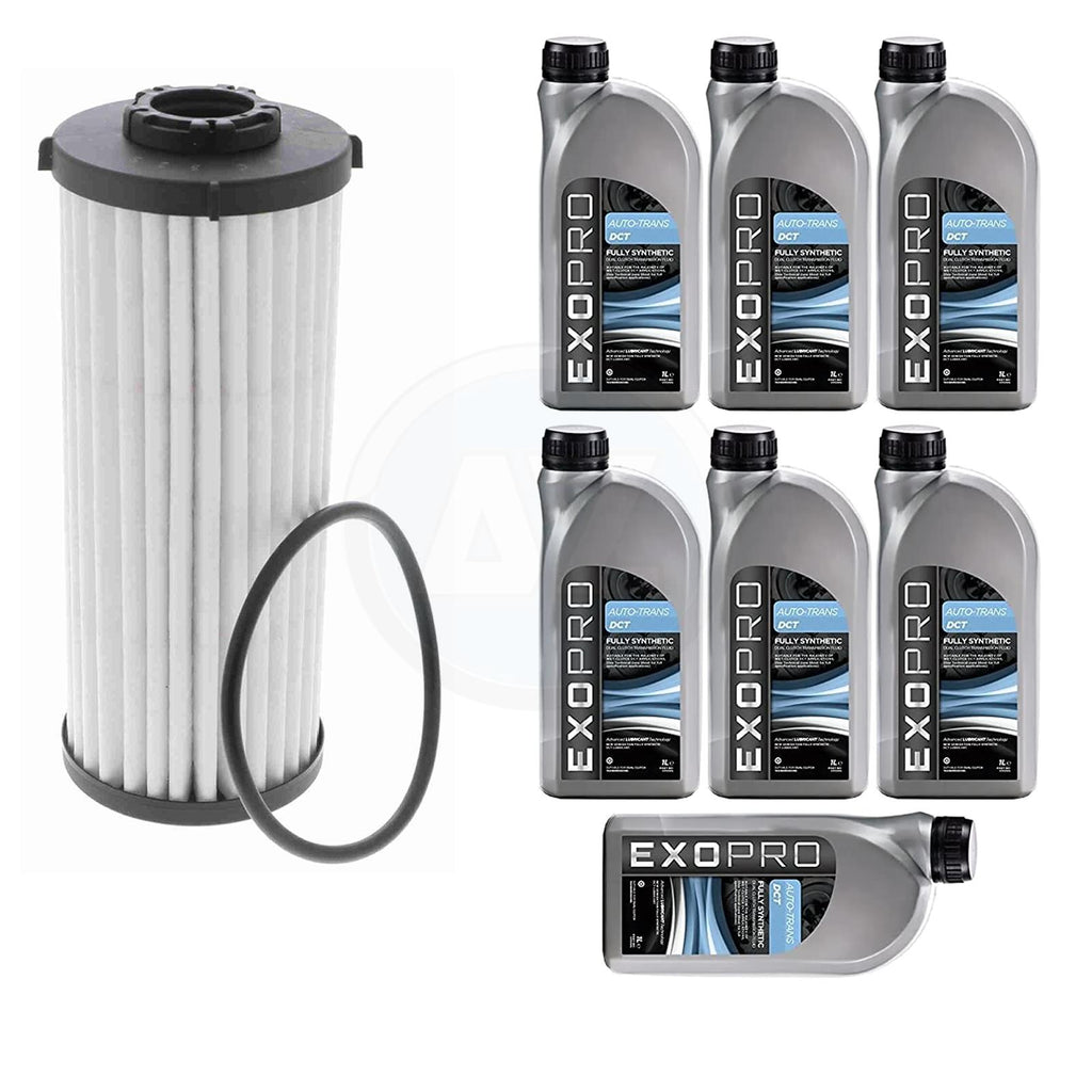 FOR AUDI CUPRA SEAT SKODA VW 7 SPEED DSG OIL FILTER & 7L OIL 0GC325183A