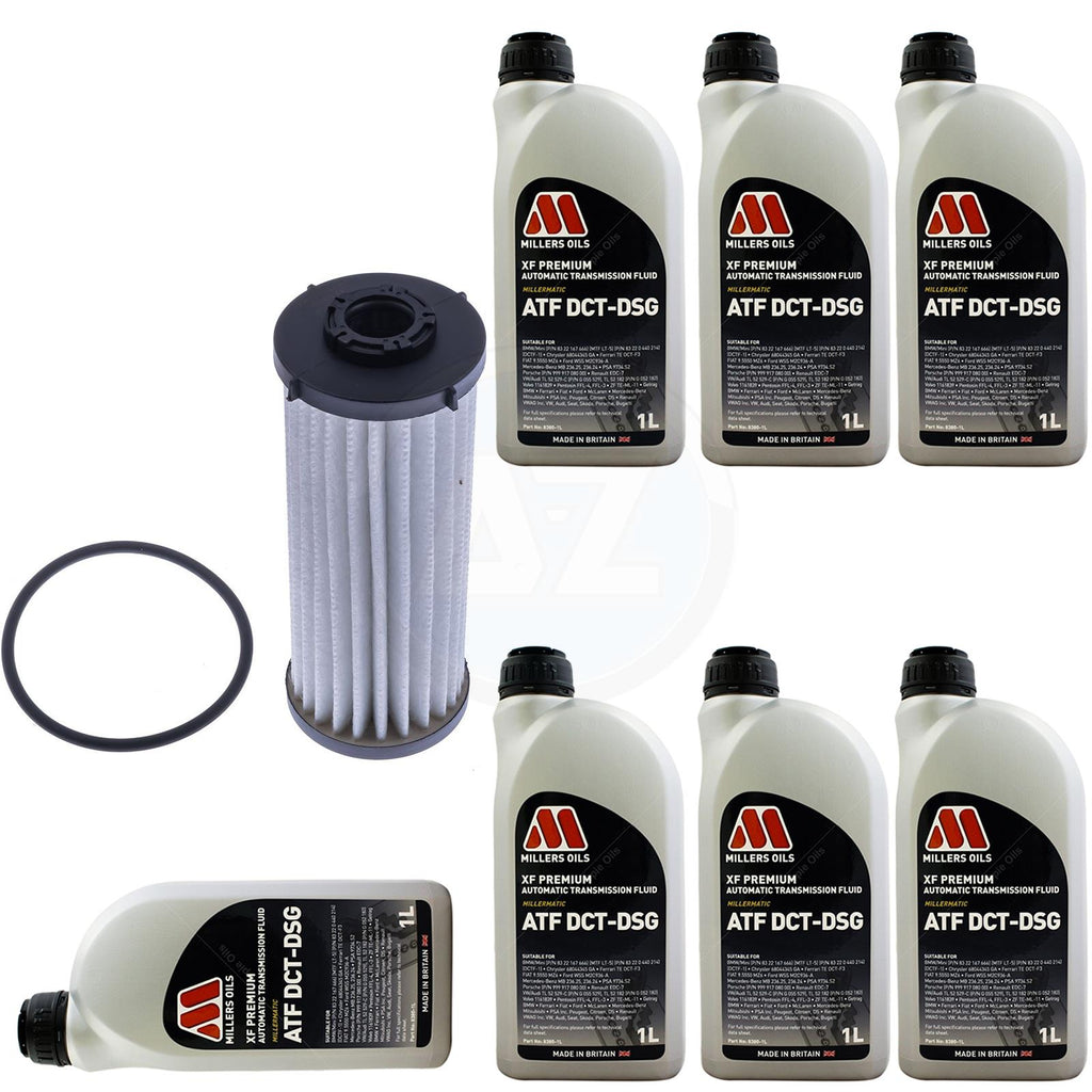 FOR VW GOLF GTI MK7 MK8 M7.5 MK8.5 DSG 7-SPEED GEARBOX OIL FILTER 7L MILLERS OIL