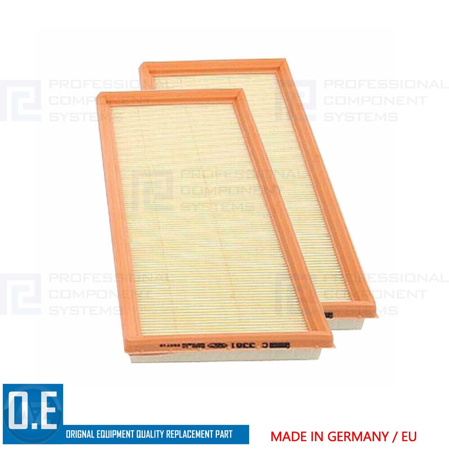 FOR MERCEDES C63 CLK63 CLS63 E63 ML63 S63 R63 AMG OE QUALITY AIR FILTERS PAIR
