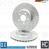 FOR MERCEDES CLS53 E53 E400 E450 AMG REAR BRAKE DISCS TEXTAR PADS SENSOR 360MM