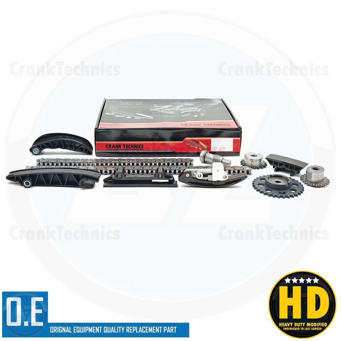 VW EOS PASSAT 3.6 R36 AUDI Q7 PHAETON TOUAREG 3.6 V6 TIMING CHAIN KIT & FUEL FILTER (REVISED FUEL PUMP SPROCKET)
