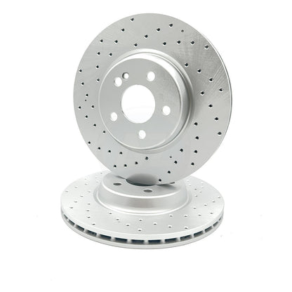 FOR MERCEDES CLS53 E53 E400 E450 AMG REAR BRAKE DISCS TEXTAR PADS SENSOR 360MM