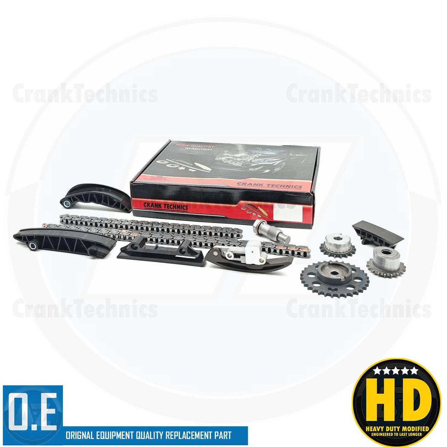 VW EOS PASSAT 3.6 R36 AUDI Q7 PHAETON TOUAREG 3.6 V6 TIMING CHAIN KIT & FUEL FILTER (REVISED FUEL PUMP SPROCKET)