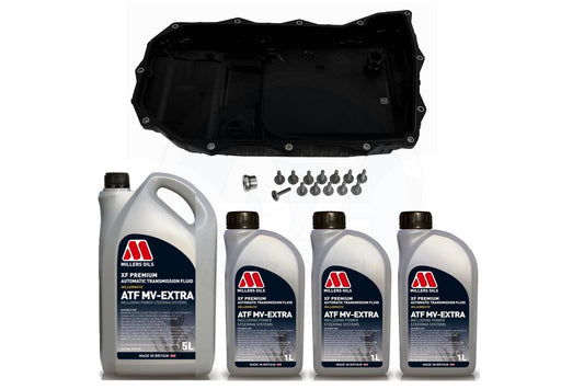 FOR AUDI SQ7 SQ8 AUTOMATIC TRANSMISSION GEARBOX SUMP PAN FILTER 8L OIL KIT