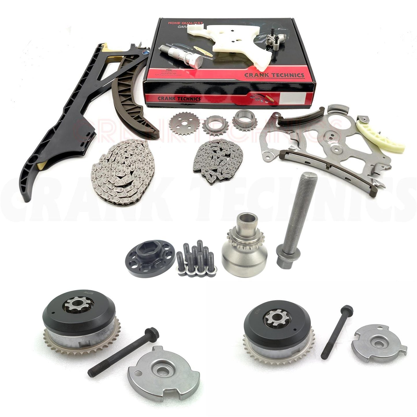 FOR BMW S55 M2 F87 M3 F80 M4 F82 F83 CRANKHUB TIMING CHAIN VVT CAMSHAFT GEAR KIT