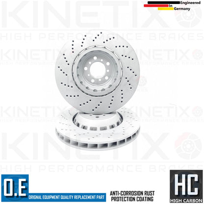 FITS BMW M2 CS COMPETITION F87 FRONT BRAKE DISCS 400mm 34118072017 / 34118072018