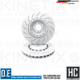 FOR BMW M2 CS F87 FRONT LEFT RIGHT BRAKE DISCS 400mm 34118072017 / 34118072018