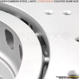 FOR BMW M5 F90 COMPETITION FRONT LEFT RIGHT BRAKE DISCS K44 RACING PADS 395mm