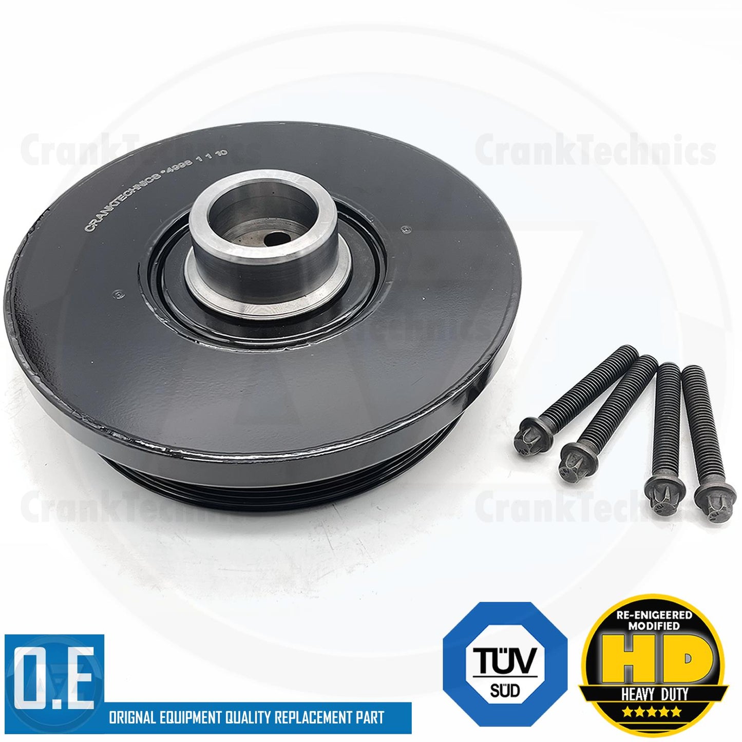 FOR BMW 330d 430d 530d 730d X3 X4 X5 X6 30d CRANKSHAFT PULLEY VIBRATION DAMPER