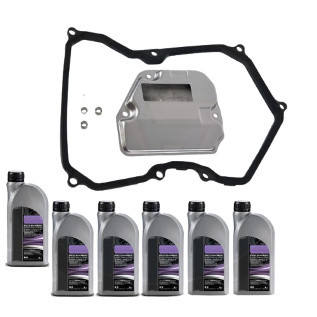 for VW TRANSPORTER T5 3.2 AUTOMATIC TRANSMISSION GEARBOX FILTER PAN 5L OIL KIT