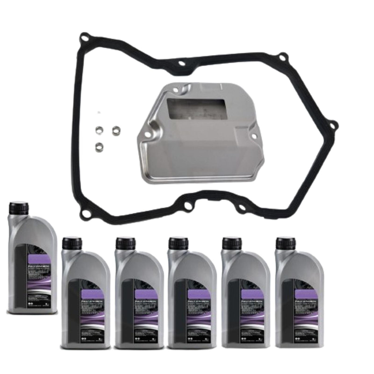 for VW TRANSPORTER T5 3.2 AUTOMATIC TRANSMISSION GEARBOX FILTER PAN 5L OIL KIT