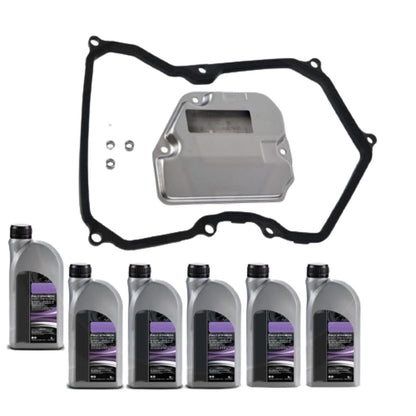 for VW TRANSPORTER T5 3.2 AUTOMATIC TRANSMISSION GEARBOX FILTER PAN 5L OIL KIT