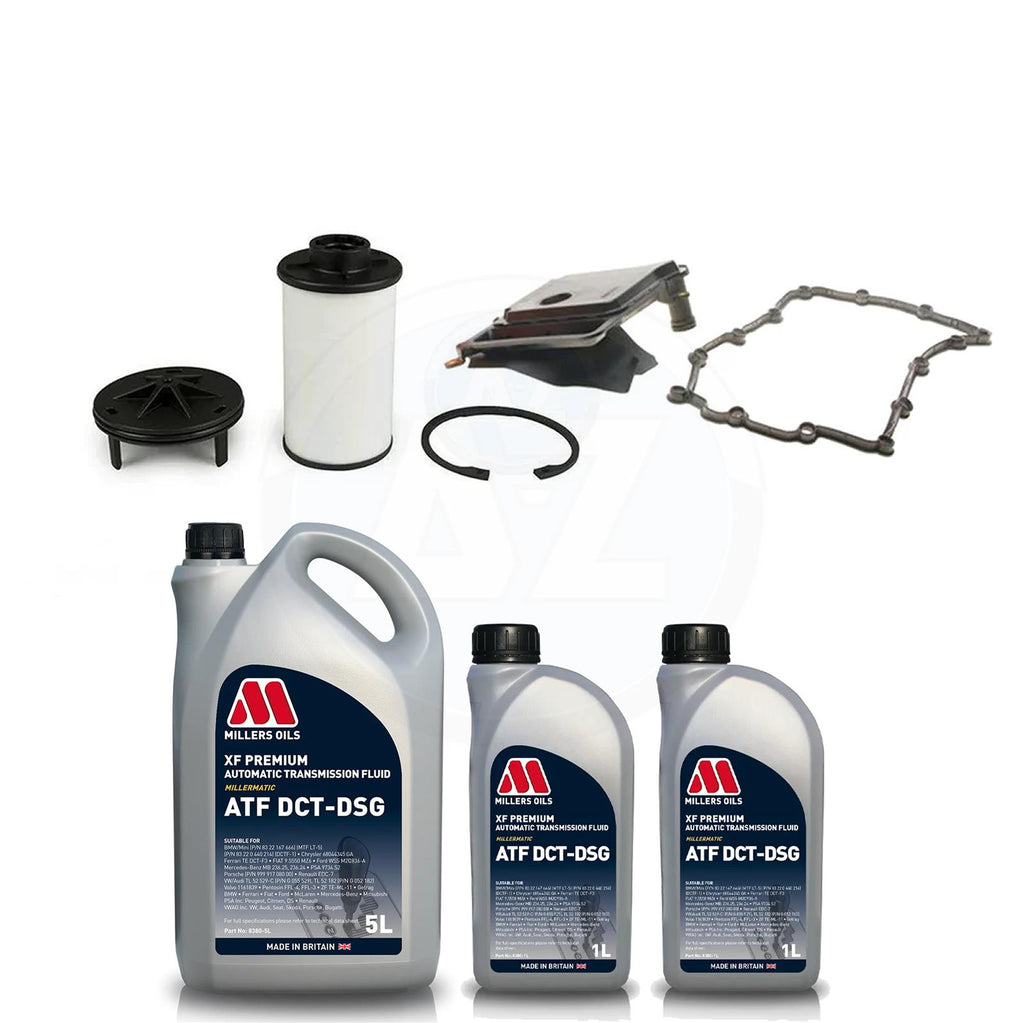 FOR BMW M2 M3 M4 M5 M6 AUTOMATIC TRANSMISSION GEARBOX PAN FILTER MILLERS 7L OIL