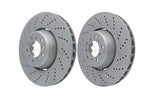 FOR BMW E60 E61 M5 E63 E64 M6 FRONT LEFT RIGHT DRILLED PERFORMANCE BRAKE DISCS
