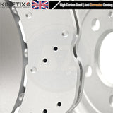 FITS AUDI RS3 8V RSQ3 TT RS TTRS 356m x 22m RS7 REAR BIG BRAKE DISCS UPGRADE