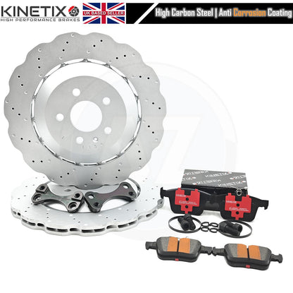 REAR 356mm RS7 BRAKE DISC UPGRADE FOR SQ2 TTS TTRS S3 RS3 GOLF R GTI LEON CUPRA
