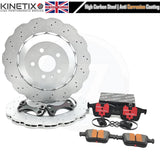 REAR 356mm RS7 BRAKE DISC UPGRADE FOR SQ2 TTS TTRS S3 RS3 GOLF R GTI LEON CUPRA