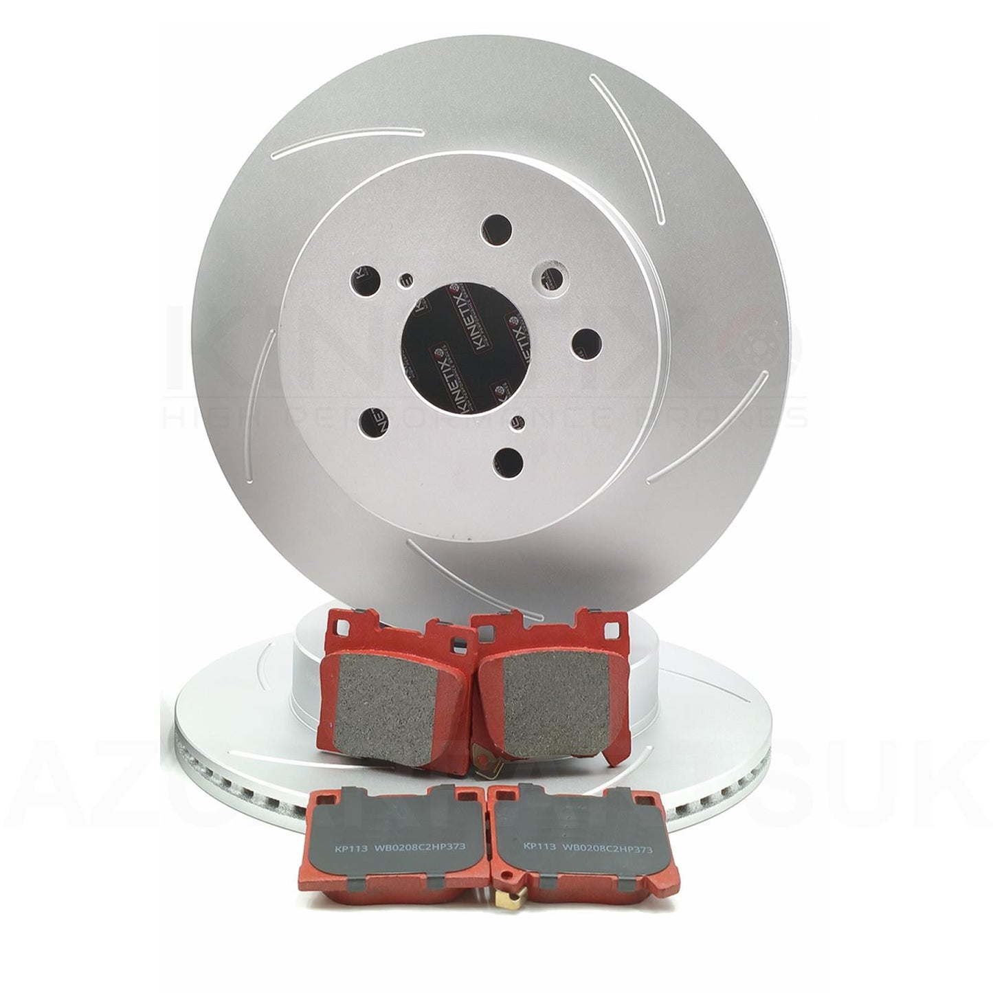 FOR TOYOTA YARIS GR 2020- REAR LEFT RIGHT BRAKE DISCS CERAMIC RACING PADS 297mm