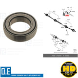 INTERMEDIATE DRIVE SHAFT CENTRE BEARING FOR VARIOUS FORD 1701597 / 1061831