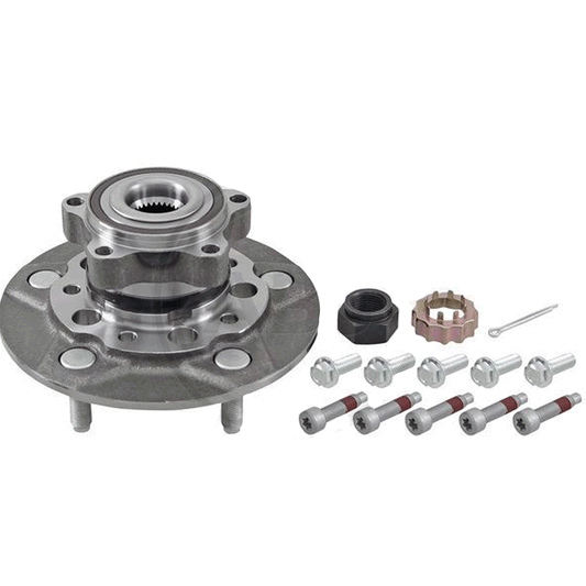 FOR FORD TRANSIT TOURNEO CUSTOM 2012- FRONT AXLE 5-HOLE WHEEL BEARING HUB KIT