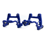 FOR VW SCIROCCO R BLUE REAR LEFT RIGHT BRAKE CALIPER CARRIER SLIDER BRACKETS