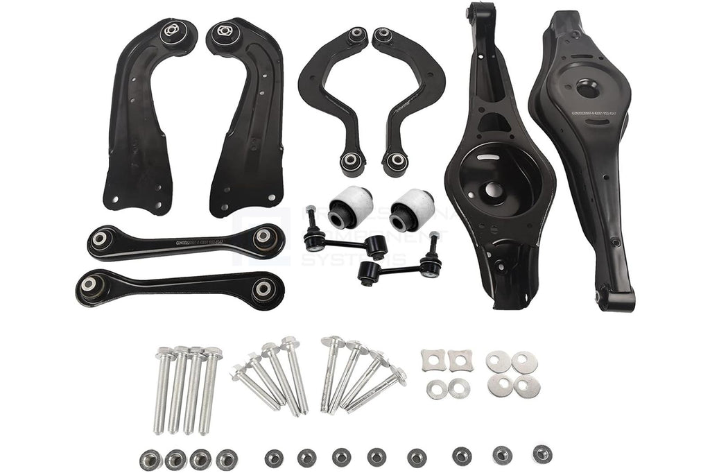 FOR SKODA YETI REAR UPPER LOWER SUSPENSION WISHBONE CONTROL ARMS DROP AZCARPARTSUK
