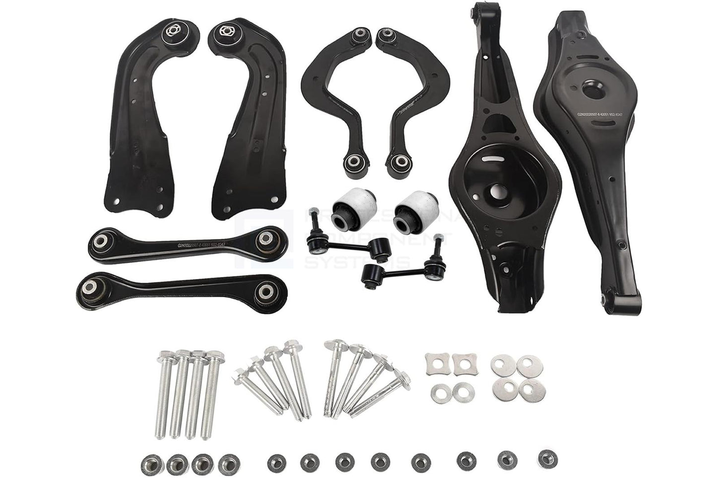 FOR VW GOLF MK5 REAR UPPER LOWER SUSPENSION WISHBONE CONTROL ARMS DROP LINKS KIT