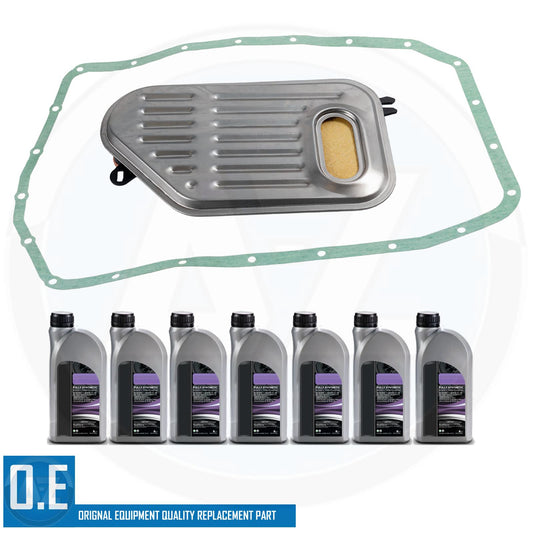 FOR BMW E46 E38 E39 E85 AUTOMATIC TRANSMISSION GEARBOX PAN FILTER 7L OIL 5HP19