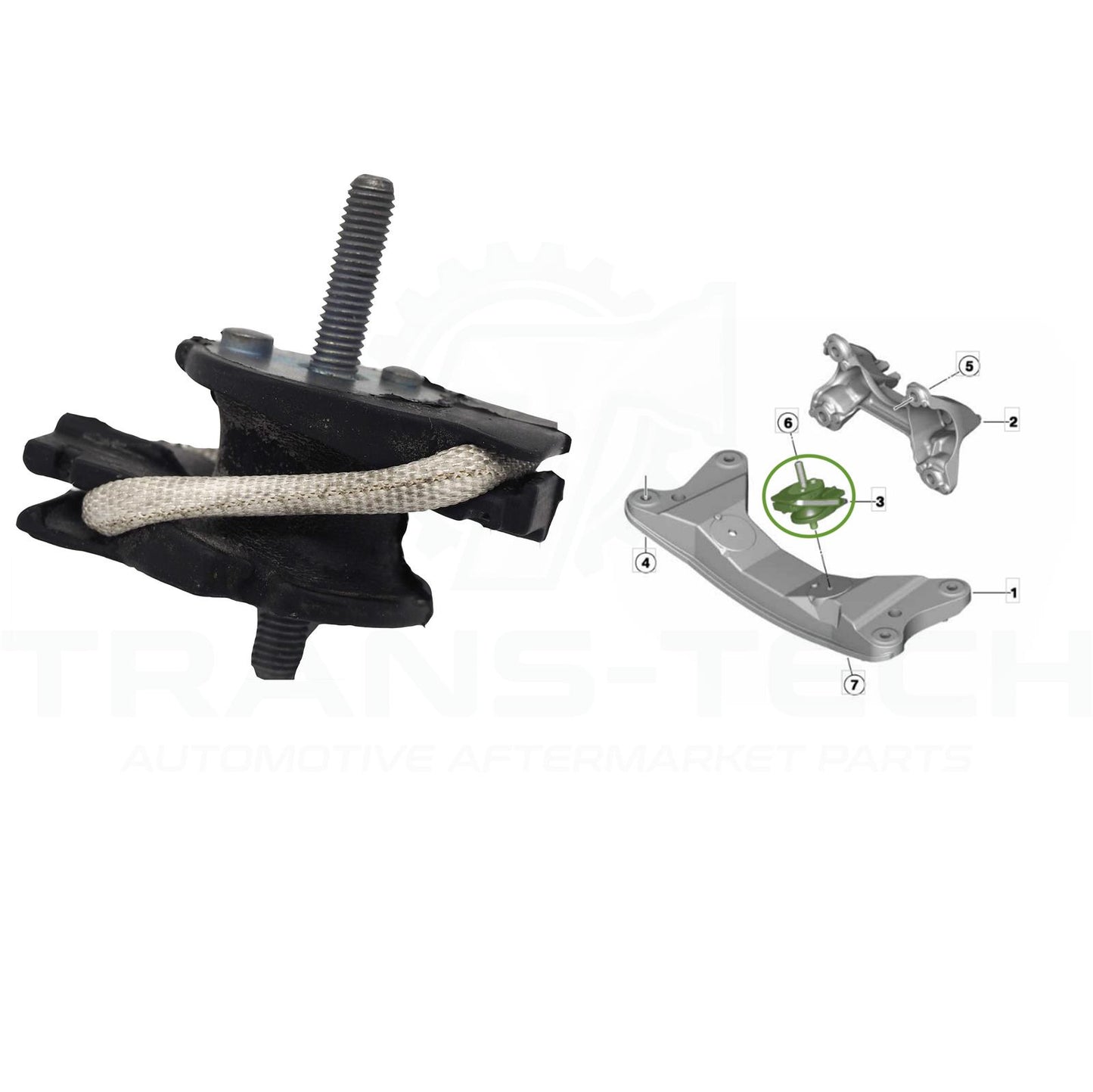 FOR BMW M2 F87 M3 F80 M4 F82 F83 TRANSMISSION GEARBOX MOUNTING MOUNT 22312284819