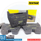 FITS AUDI RS3 8V RSQ3 8U TTRS TT RS FV 2.5 QUATTRO TEXTAR FRONT BRAKE PADS SET