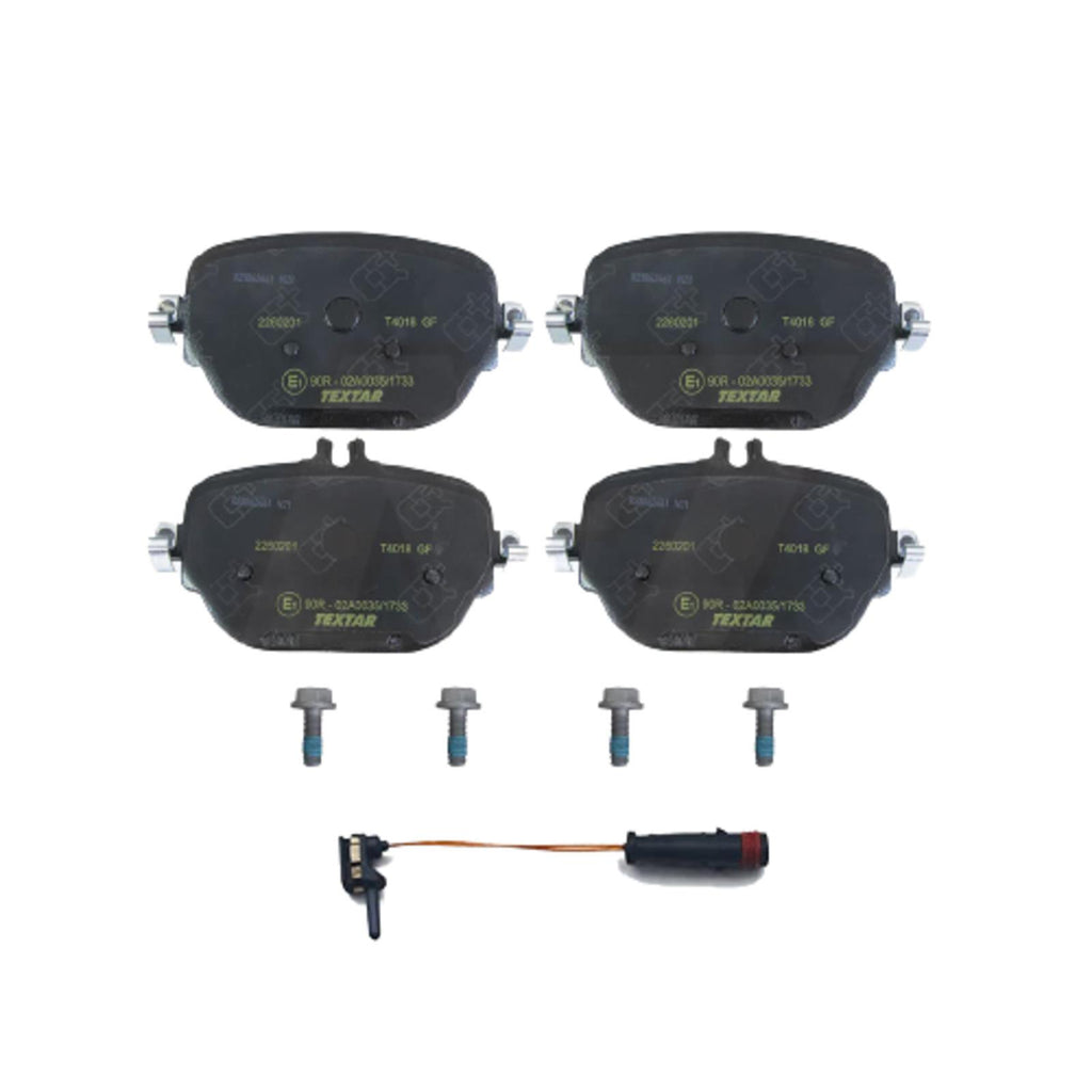 FOR MERCEDES CLS 450 EQ Boost 4-matic 2017 - TEXTAR REAR BRAKE PADS WEAR SENSOR