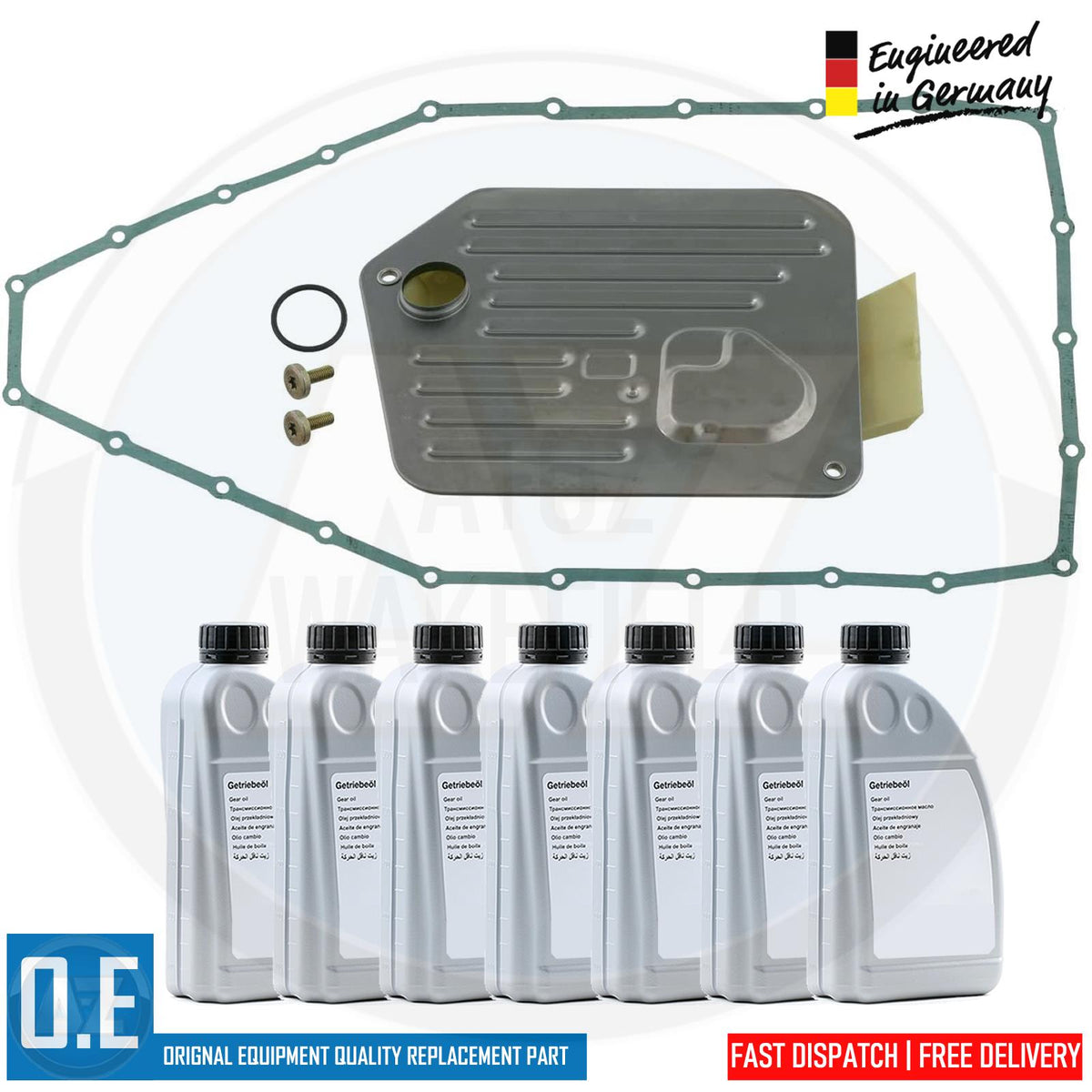 FOR ASTON MARTIN BMW BENTLEY ROLLS-ROYCE AUTOMATIC TRANSMISSION FILTER 7L OIL