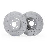 FITS MERCEDES C/E CLASS GENUINE ATE FRONT BRAKE DISCS PAIR 342mm A0004212212