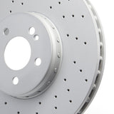 FITS MERCEDES C/E CLASS GENUINE ATE FRONT BRAKE DISCS PAIR 342mm A0004212212