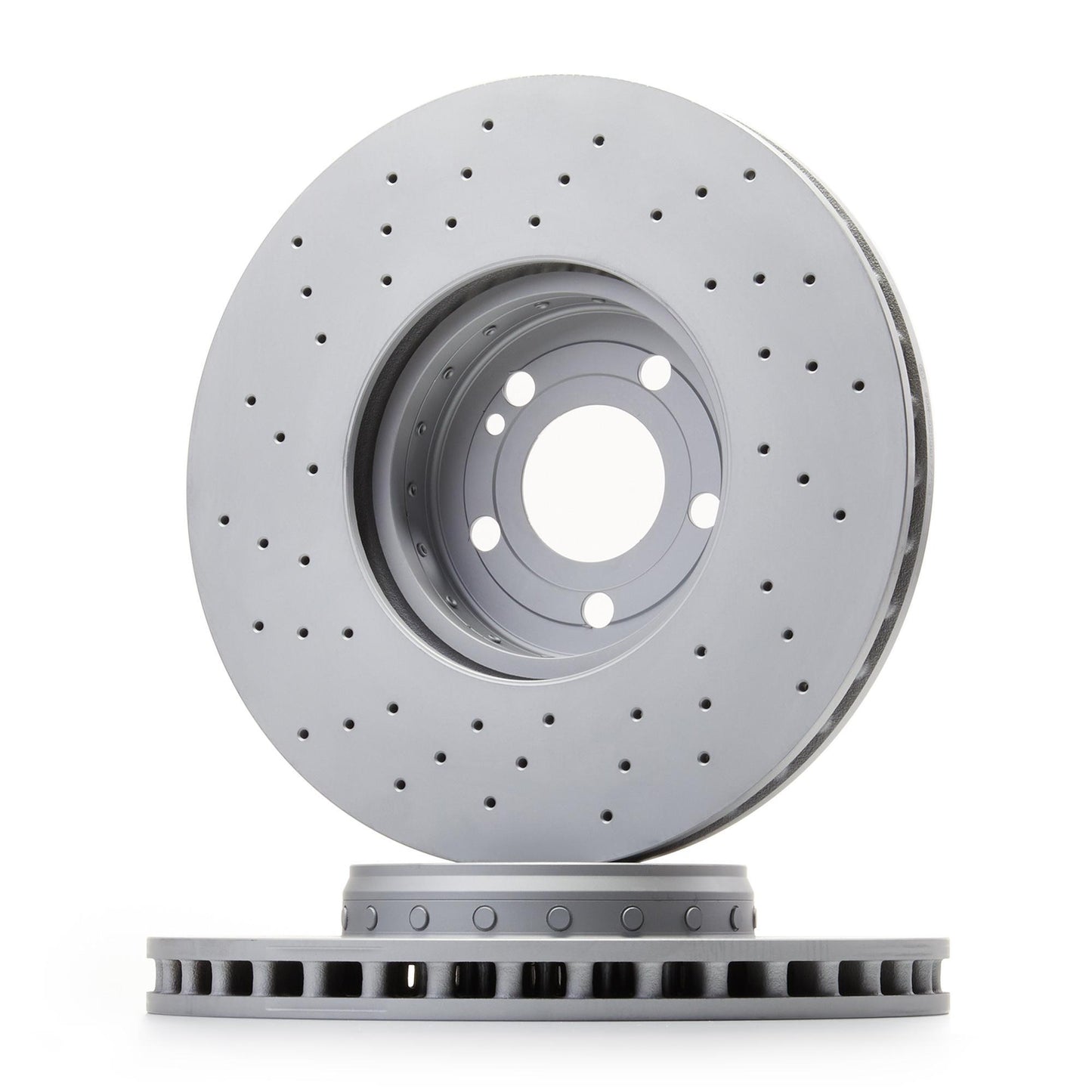 FITS MERCEDES C/E CLASS GENUINE ATE FRONT BRAKE DISCS PAIR 342mm A0004212212