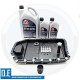FOR BMW 135i E8X AUTOMATIC TRANSMISSION GEARBOX PAN FILTER KIT 7L MILLERS OIL