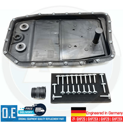 FOR BMW E60 530D AUTOMATIC TRANSMISSION GEARBOX SUMP PAN FILTER 7L MILLERS OIL