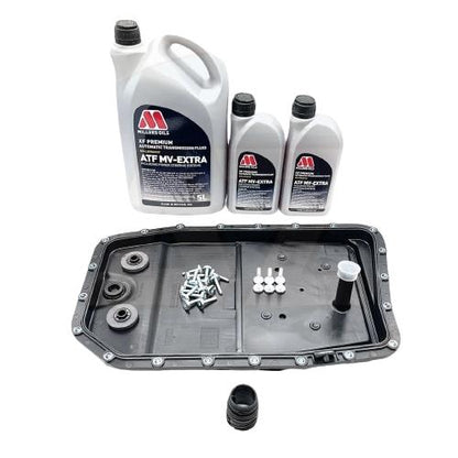 FOR JAGUAR XK 4.2 AUTOMATIC TRANSMISSION GEARBOX SUMP PAN FILTER 7L OIL