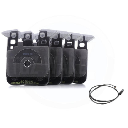 FOR BMW M2 F87 M3 F80 M4 F82 F83 TEXTAR OEM REAR BRAKE PADS & WEAR SENSOR WIRE